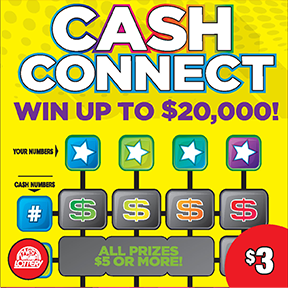 Preview image for CASH CONNECT 1007 scratchoff lottery tickets
