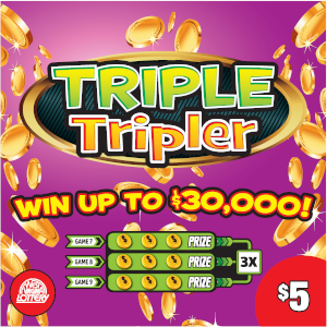 Preview image for TRIPLE TRIPLER scratchoff lottery tickets