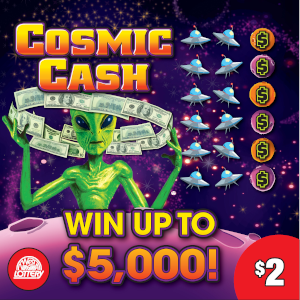 Preview image for COSMIC CASH - BACKROAD BUCKS scratchoff lottery tickets