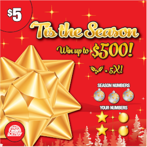 Preview image for WICKED - TIS THE SEASON scratchoff lottery tickets
