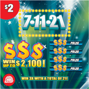 Preview image for 7-11-21  /  21 TRIPLER scratchoff lottery tickets