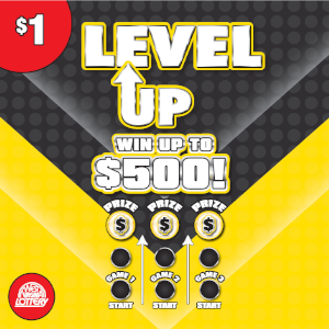 Preview image for LEVEL UP scratchoff lottery tickets