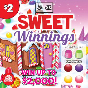 Preview image for MONSTER CASH - SWEET WINNINGS scratchoff lottery tickets