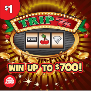 Preview image for TRIP 7s - ROLL EM scratchoff lottery tickets