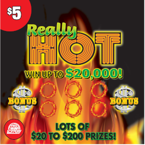 Preview image for REALLY HOT scratchoff lottery tickets