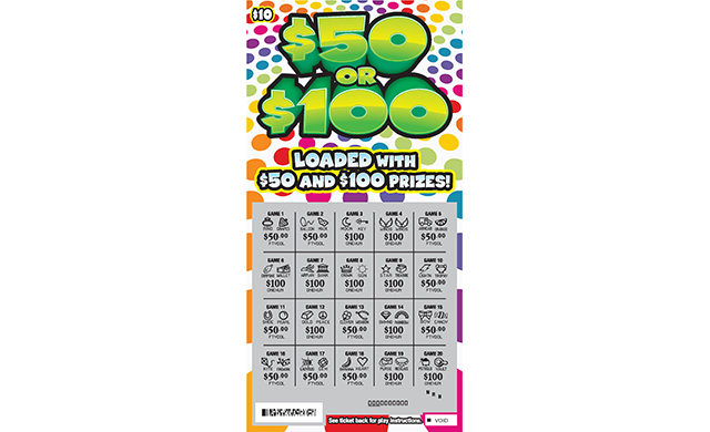 50 Or 100 West Virginia Lottery West Virginia Lottery
