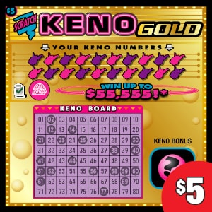 Preview image for Scratch Keno Gold scratchoff lottery tickets