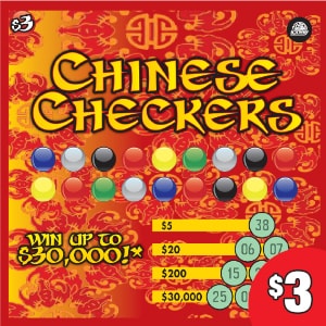 Preview image for Chinese Checkers scratchoff lottery tickets