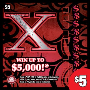 Preview image for X scratchoff lottery tickets