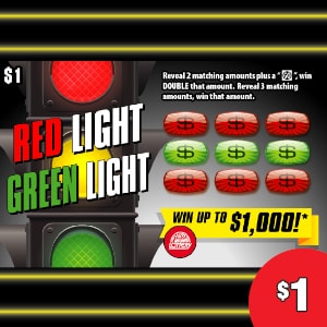 Preview image for Red Light Green Light scratchoff lottery tickets