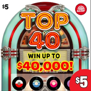 Preview image for Top 40 scratchoff lottery tickets