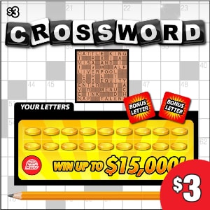 Preview image for CROSSWORD scratchoff lottery tickets