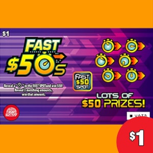 Preview image for Fast $50 scratchoff lottery tickets