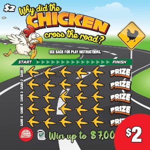 Preview image for Chicken Cross scratchoff lottery tickets