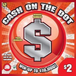 Preview image for Cash On The Dot scratchoff lottery tickets