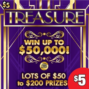 Preview image for Treasure scratchoff lottery tickets