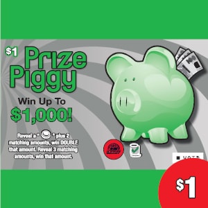 Preview image for Prize Piggy scratchoff lottery tickets
