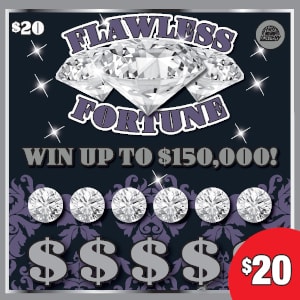Preview image for Flawless Fortune scratchoff lottery tickets