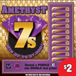 Preview image for GEM 7S 0993 scratchoff lottery tickets